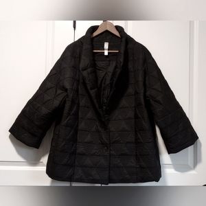 MarlaWynne Collared Puffer Jacket XL
